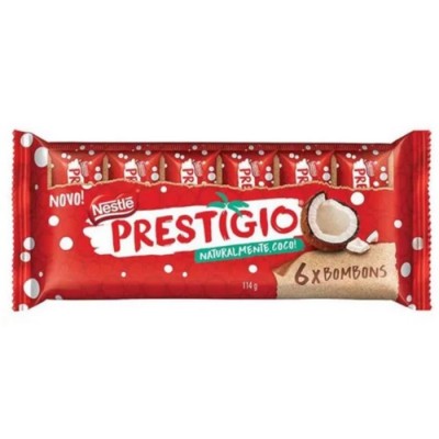 Chocolate Nestle Prestigio Flowpack