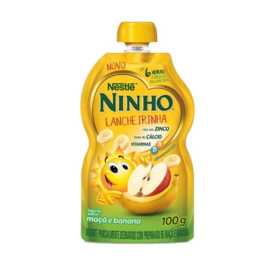 Iogurte Ninho Nestle Pouch Mb 100gr