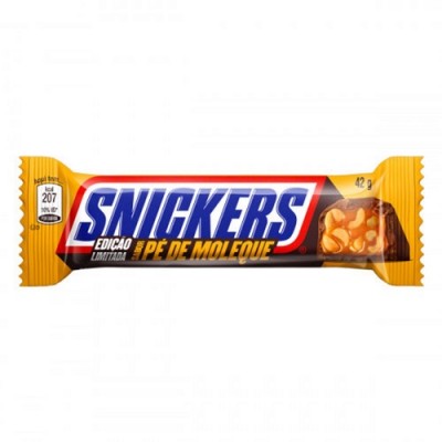 Chocolate Snickers Pe De Moleque 42gr