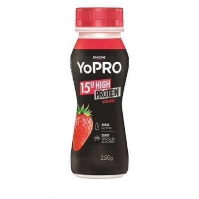 Bebida Lactea Yopro Morango 250ml