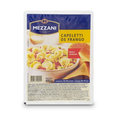 Massas Mezzani Capelete Frango 400gr