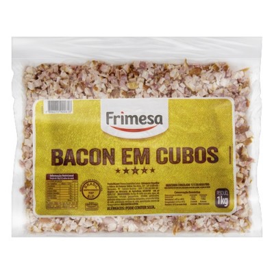 Bacon Em Cubos Frimesa 1kg