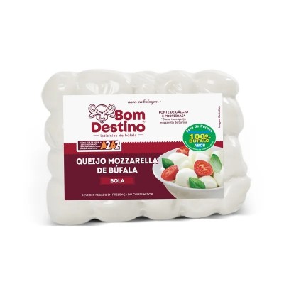 QUEIJO MOZZ BOM  DESTINO BOLA BUFALA KG