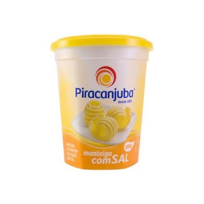 Manteiga Piracanjuba Com Sal 500gr