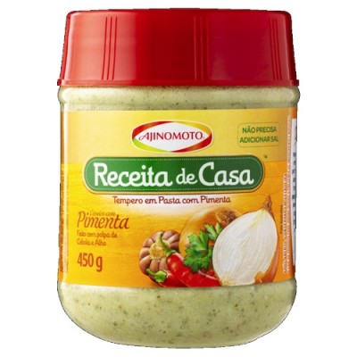 Tempero Receita De Casa Com Pimenta 450gr