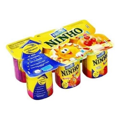 Iogurte Polpa Nestle Ninho Sabores 540gr