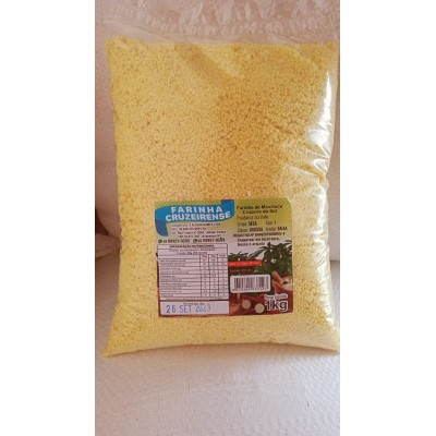 Farinha Mandioca Cruzeirense Grossa 1kg