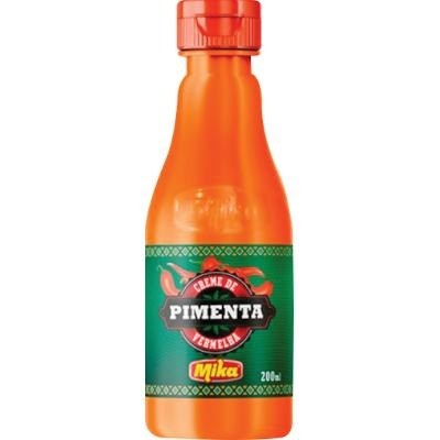 Creme De Pimenta Mika Vermelha 200ml