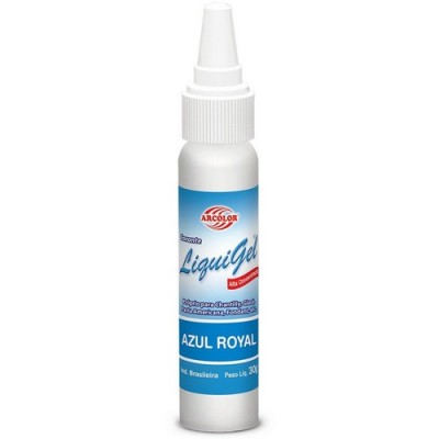 COR P/BOLO LIQUIGEL ARCOLOR AZUL ROYAL