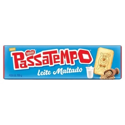 Biscoito Nestle Passatempo Leite Malt 150g