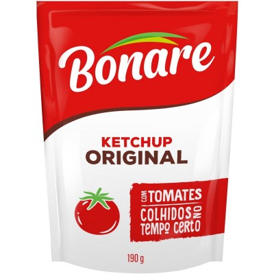 Ketchup Bonare Tradicional Sachê 190g