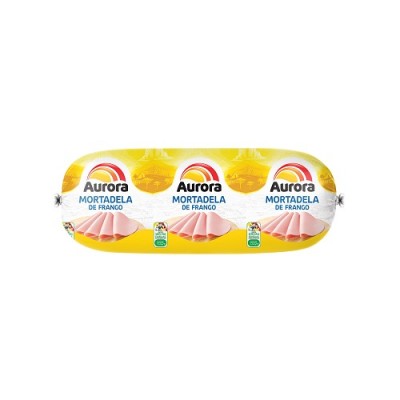 MORTADELA DE FRANGO MINI AURORA 400G