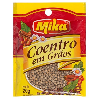 Coentro Em Grao Mika 20gr