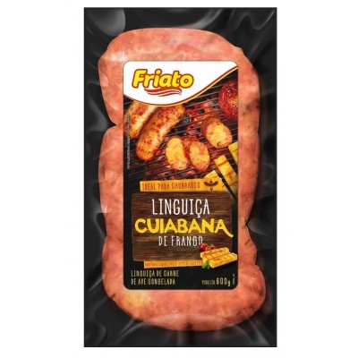 Linguiça Frango Cuiabana Friato 600gr