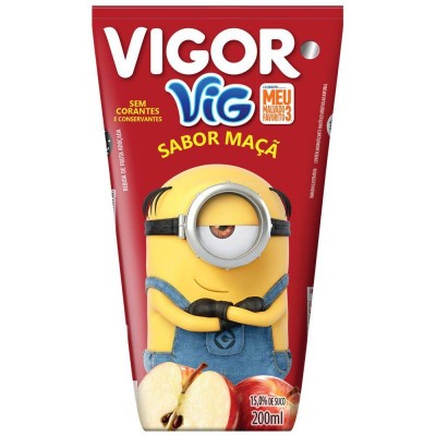 Suco Vigor Minions Maca 200ml