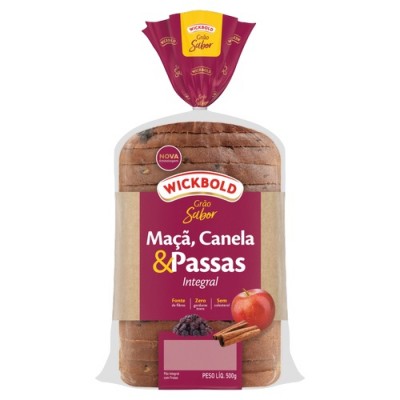 PAO FORMA WICKBOLD MACA CANELA PASS 500G