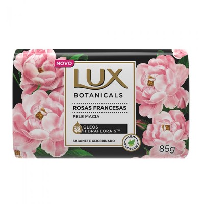 Sabonete Barra Glicerinado Rosas Francesas Lux Botanicals 85g