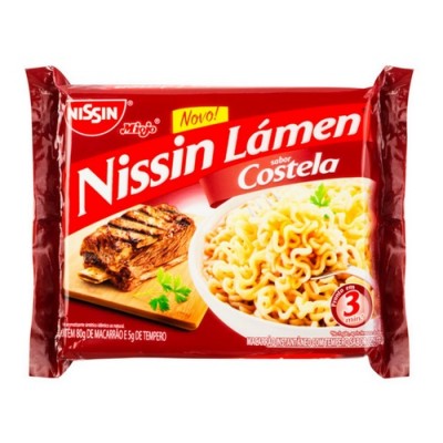 MACARRAO INST NISSIN LAMEN COSTELA 85GR