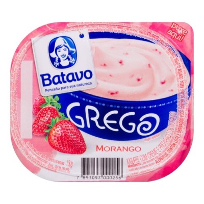 IOG MORANGO GREGO BATAVO 100GR