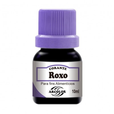 COR P/BOLO ARCOLOR FC ROXO 10ML