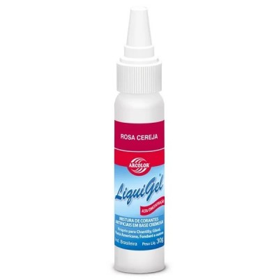 COR P/BOLO LIQUIGEL ARCOLOR ROSA CEREJA