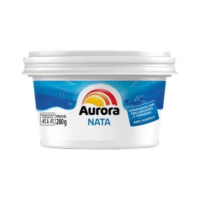 CREME DE NATA AURORA 280GR