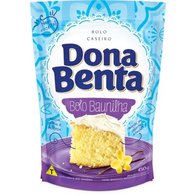 Mistura Para Bolo Dona Benta Baunilha 450gr