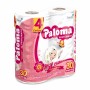 Papel Higienico Folha Simples Perfumado Paloma 30mt Pacote 4rl