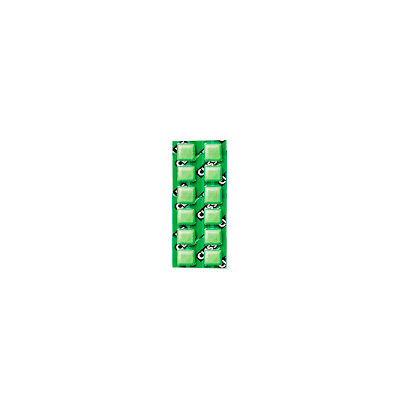 Chicle Florestal Cliss Menta Display Com 12 Cartelas 16,8gr