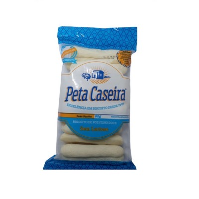 Biscoito Polvilho Peta Caseira Sem Lactose 130g