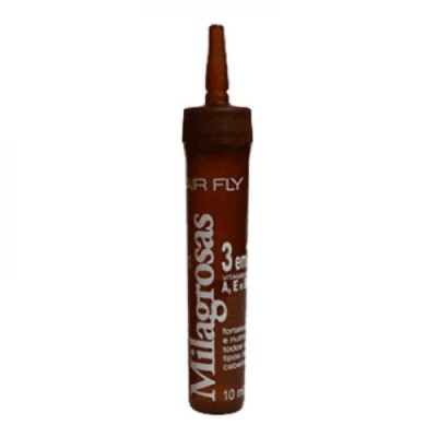 Ampola Gotas Milagrosas Super 3x1 Hair Fly 10ml