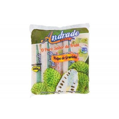 Polpa Graviola Andrade 400gr