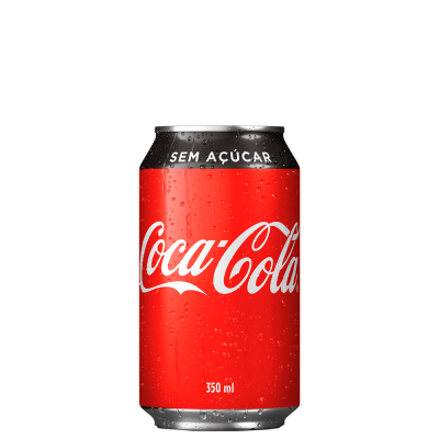 Refrigerante Coca Cola Zero Lata 350ml