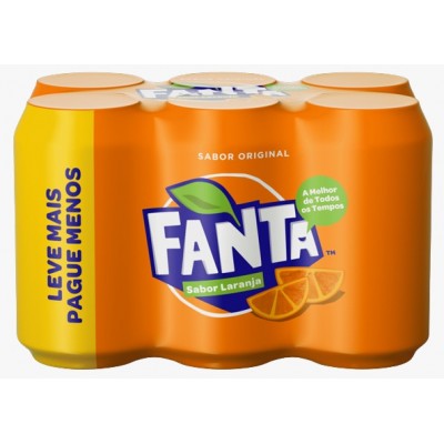 REFRI FANTA LARANJA COLOR PROMO LT 350ML