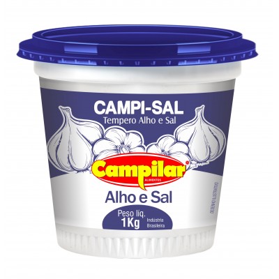 TEMPERO COMPLETO CAMPILAR ALHO/SAL 1KG