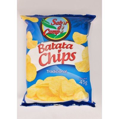 Batata Ondulada Sabor Campo Tradicional 45gr