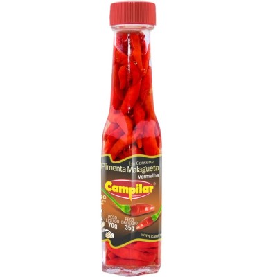 PIMENTA CAMPILAR MALAGUETA VERMELHA 35GR