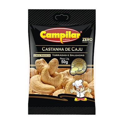 CASTANHA DE CAJU CAMPILAR 50GR