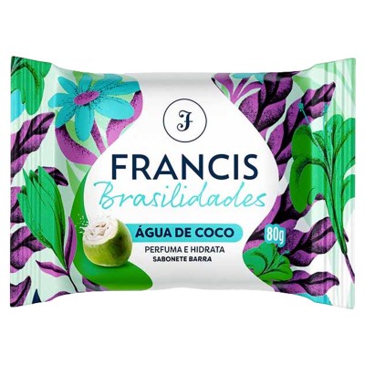 SAB FRANCIS BRASILIDADES AGUA DE COC 80G