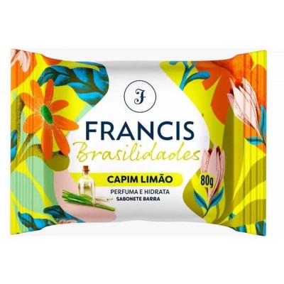 SAB FRANCIS BRASILIDADES CAPIM LIMAO 80G