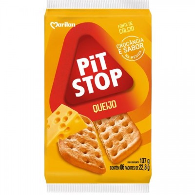 BISC MARILAN PIT STOP QUEIJO 137G