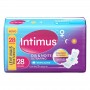 Absorvente Dia E Noite Intimus Cobertura Extra Suave Com Abas 28un