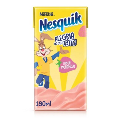 BEB LAC UHT NESQUIK MORANGO 180ML