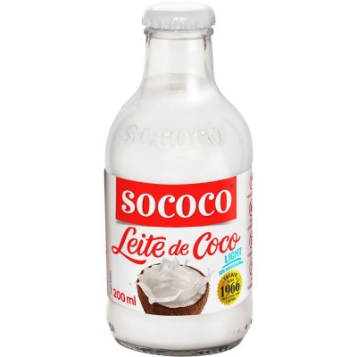 LEITE DE COCO SOCOCO LIGTH VD 200ML