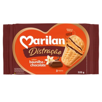 BISC MARILAN DISTRACAO BAUN/CHOC 320GR