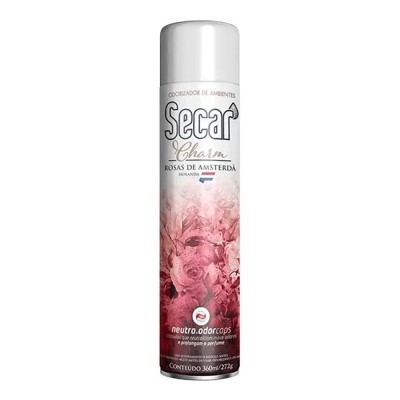 ODORIZADOR SECAR CHARM ROSAS AMSTE 360ML