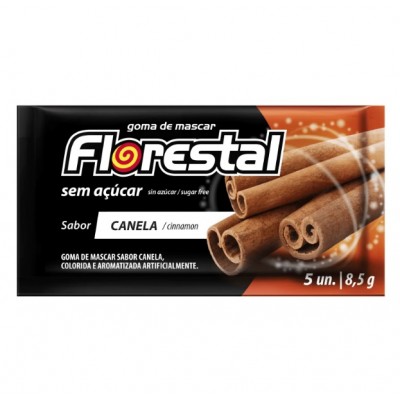 CHICLE FLORESTAL CANELA S/ ACU 8,5G