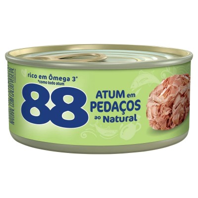 ATUM PEDACOS 88 NATURAL VEG 140GR