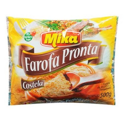 FAROFA DE COSTELA MIKA 500GR