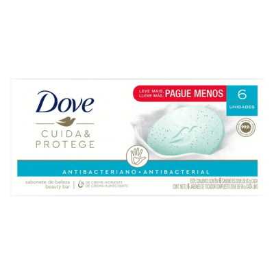 KIT SAB DOVE CUIDA&PROTEGE LV+PG- 6X90G